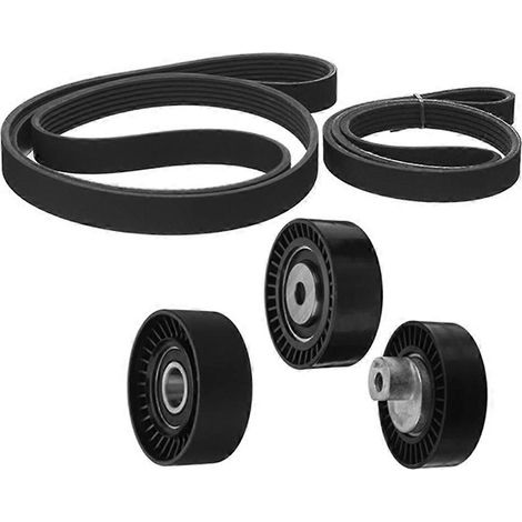 Kit de poulie tendeur de courroie de distribution pour moteur de voiture - compatible BMW E46 E39 E38 X5 E53 Z3 E36 - réf. 11281437475 11281706545 (1/5)