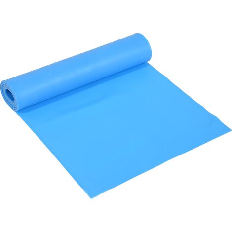 Sangle d'entraînement élastique fitness pour yoga et étirement (Bleu) (1/2)
