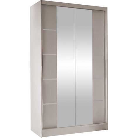 Armoire Closico 168, Cachemire, 200x100x58cm, Portes d'armoire: Coulissantes, Nombre d'étagères: 4