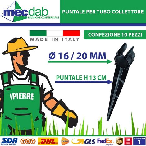 Fittoncini con puntale per microirrigazione per tubo principale - (5424) (1/2)