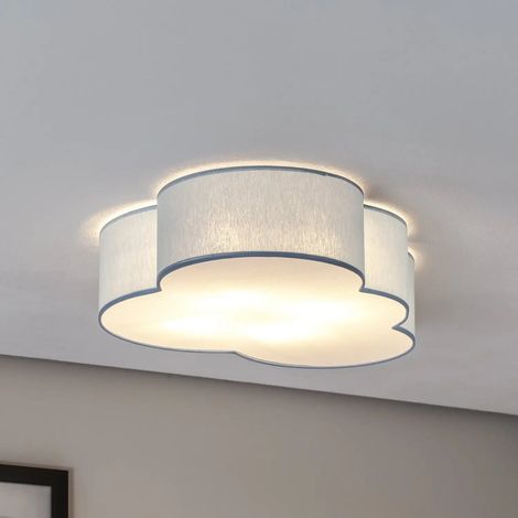 [GEBRAUCHT] B-Ware Cloud Deckenleuchte Wolke Lampe Blau Textil E27 Kinderzimmer Beleuchtung