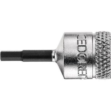Gedore IN 20 3 6176010 6 pans intérieurs Embout de tournevis 3 mm 1/4 (6.3 mm) (1/4)