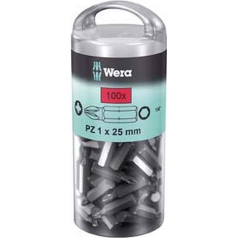 Embout 1/4" DIN3126 E6,3 PZ1 x 25 mm paquet de 100pcs (1/5)