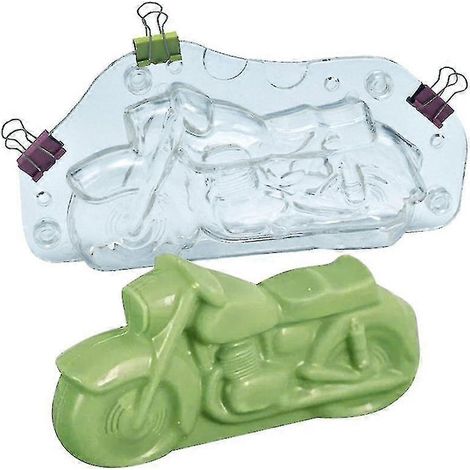 Geburtstagskuchenformen, Schokoladenformen, Kunststoff, Motorradform für Jungen (1/5)