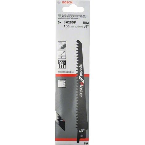 2608656263 - Set 5 lame per sega universale S 628 DF Special for Plaster