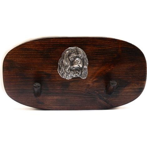 Cavalier King Charles Spaniel - gancio per accessori, gancio per cani per medaglie, ganci per chiavi di Art-Dog (1/5)