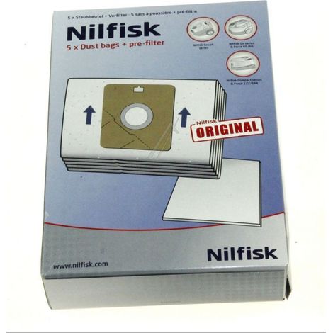 SAC ASPIRATEUR NILFISK SERIES COUPE, COUPE PARQUET 78600900 Nilfisk