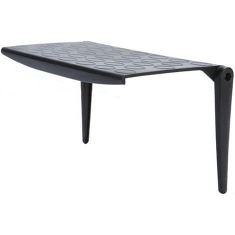 Etagere Haut De Televiseur - Pour Boitier Câble TV Et Accessoires - Montage Sans Perçage - Compatible Avec Supports Muraux TV - 1 Pièce (1/5)