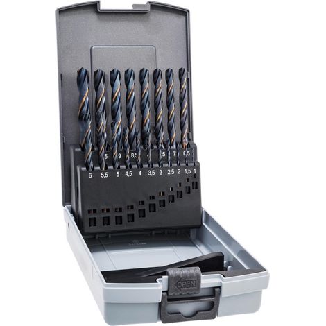 ALPEN Bohrer-Kassette Sprint Master KP19 DIN338RN HSS ø1-10mm 19-teilig (1/5)