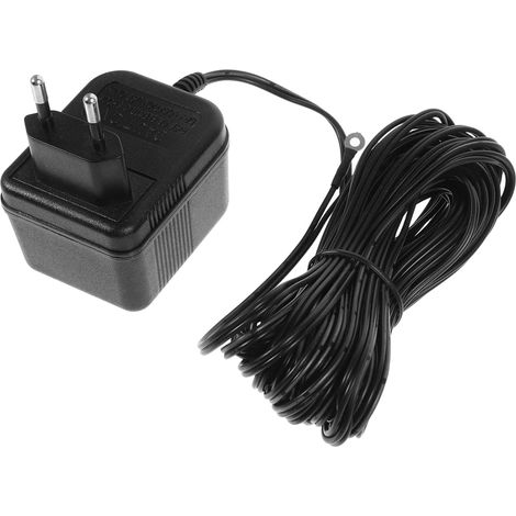 Transformateur De Sonnette 24V 500Ma Adaptateur Secteur Pour Sonnette Vidéo Avec Cordon Long Conforme Normes Européennes Pour Usage Domestique (1/5)