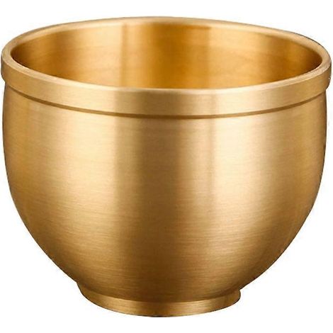 Coupe à vin ronde multifonctionnelle en laiton (dorée)-5.7X4.5X3CM-Golden