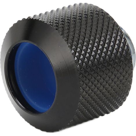 Raccord de Compression en Laiton pour PC - Installation Facile et Robuste, Couleur Noire (1/5)