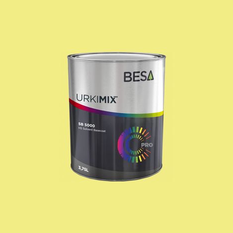 Pot de Peinture Polyuréthane / bi composant Pantone 100C  Brillant - 3,5kg
