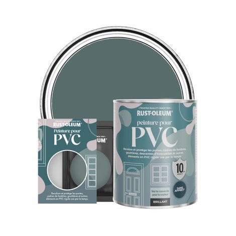 Peinture pour PVC, Finition Brillante - Deep Sea (1/2)