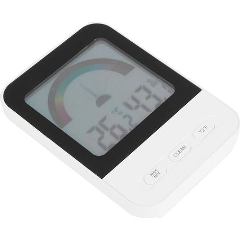 Thermomètre numérique, thermohygromètre de haute précision, fournitures pour serre, hygromètre LCD, pour serre intérieure (1/5)