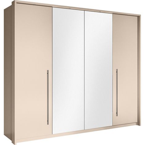 Armoire Honolulu 240 , 217x255x65cm, Portes d'armoire: Pliage, Nombre d'étagères: 0
