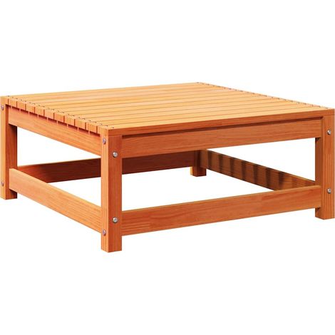 Maison Exclusive - Gartenhocker Wachsbraun 70x70x30 cm Massivholz