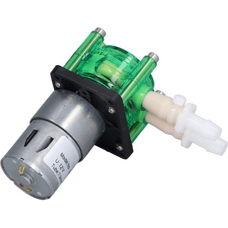 Peristaltikpumpe, Vakuum, selbstansaugend, dosierbar, hoher Durchfluss, korrosionsbeständig, BPT-Schlauch, 700 ml/min, 12 V DC, 600 mA (1/5)