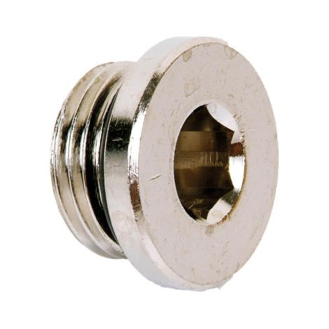 Pack 5 unidades tapón Allen rosca macho con tórica M-5