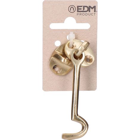 EDM Portello navale in ottone lucido 10x10x20 cm