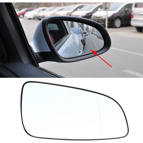 Rétroviseur latéral droit verre pour Opel Astra 2004-2008, miroir de porte conducteur, pièce 6428785, remplacement auto, vitre rétro (1/5)