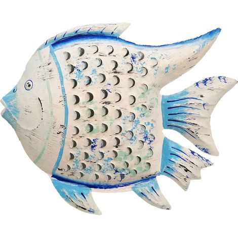 Ornement mural petit poisson, décoration intérieure moderne, style nautique, cadeau original pour les amoureux de la mer