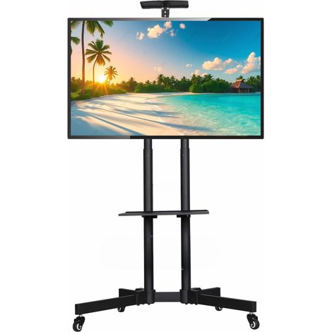 Carrello TV con Ruote Per Schermi 32" a 70-75'' Supporto Mobile VESA Max 600x400
