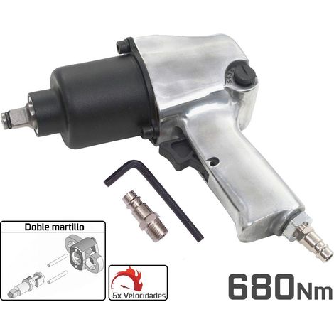 PISTOLA  DE IMPACTO NEUMATICA 1/2"  par máximo 1100 Nm (1/5)