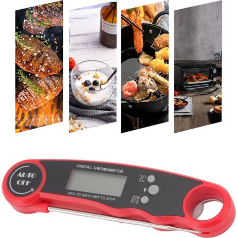 Thermomètre Digital pour Cuisson avec Sonde Magnétique et Backlight pour Barbecue et Cuisine (1/5)