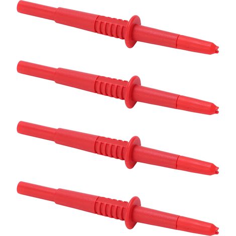 Jeu de 4 sondes, sonde de perçage d'isolant de fil à prise banane de 4 mm pour tests électriques. (1/5)