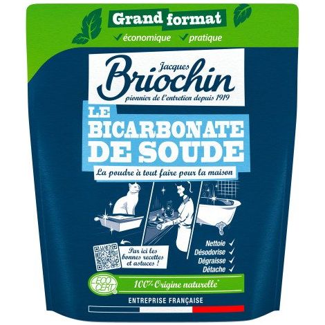 Bicarbonate de soude Briochin - sachet de 900g (1/4)