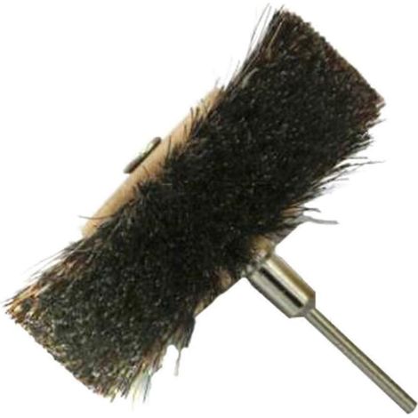Roue de polissage en crin de cheval de 80 mm (3 pouces) pour outils rotatifs-Horse Hair (1/5)