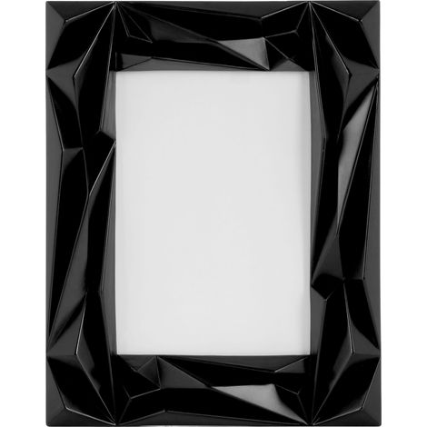 Premier Housewares Black Photo Frame / Frames Geometric Design Picture Frames For Wall Contemporary Rectangular Photo Frames For Bedroom / Living Room / Hallways 19 x 2 x 24 (1/5)