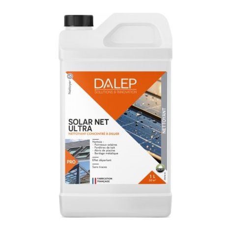 Nettoyant panneaux solaires - fenêtres de toit - Solar Net Ultra - 1L - DALEP (1/2)