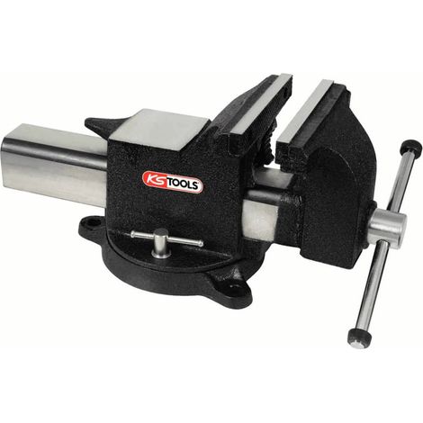 KS TOOLS Tornillo de banco paralelo 8" - 914.0008