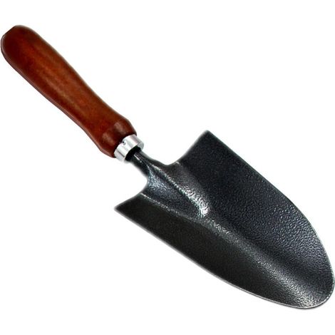 4pièces Outil de Plantation à Manche Bois Mini Pelle pour Jardinage Bêche Fer Épais Ensemble Outils pour Amateurs de Jardin (1/5)