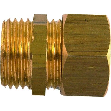 Raccord laiton biconique mâle - 1/2'' - 10 mm - DUMONT