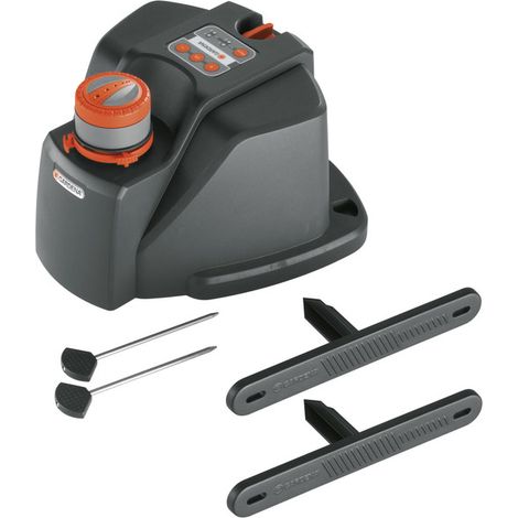GARDENA Aspersor de riego para grandes superficies AquaContour automatic Comfort para superficies de riego de 350 m2, alcance 9 m (08133-20) (1/5)
