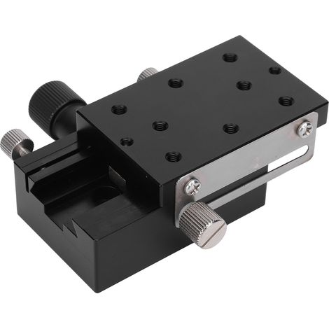 Platine linéaire à rainure en queue d'aronde, réglage fin manuel, plateforme coulissante HBA60 (1/5)