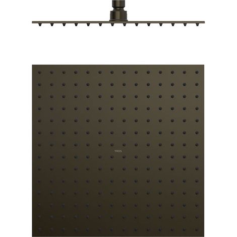 TRES 134315012KMB COMPLEMENTOS DE DUCHA Rociador De Ducha Color Negro Bronce - ref: 134315012KMB