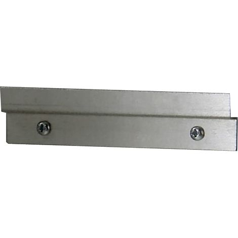 Plaque de fixation pour poubelles Clap - galvanisé
