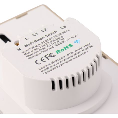 US/AU-Standard-Funkfernbedienung, Smart-Controller, WLAN-Fernschalter 95–250 V Wechselstrom (1/5)
