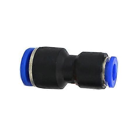 2er-Pack pneumatische Verschraubungen: Winkel, gerade, Y-förmig, T-förmig, Reduzierstück für Druckluftschläuche mit Schnellanschluss, Druckluftwerkzeuge (8 mm gerade Verschraubung)