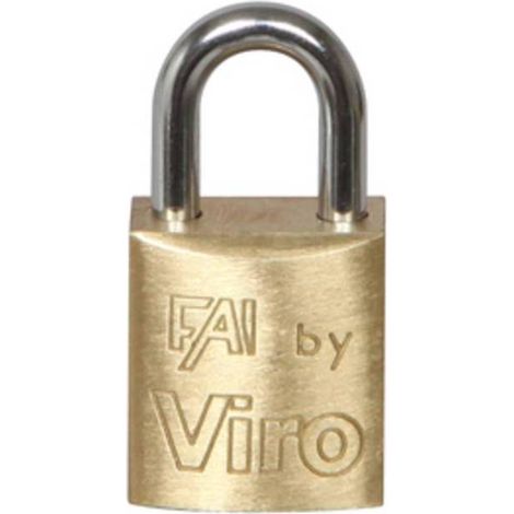 12 x VIRO 550 LUCCHETTO FAI ARCO 16MM OTTONE