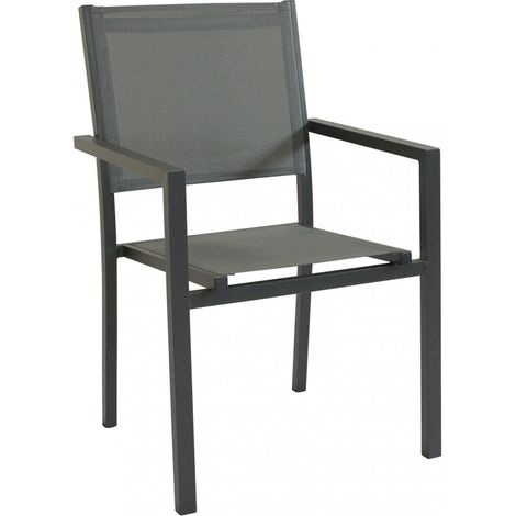 Poltrona Jamaica 55x58x85 h cm in Textilene Taupe