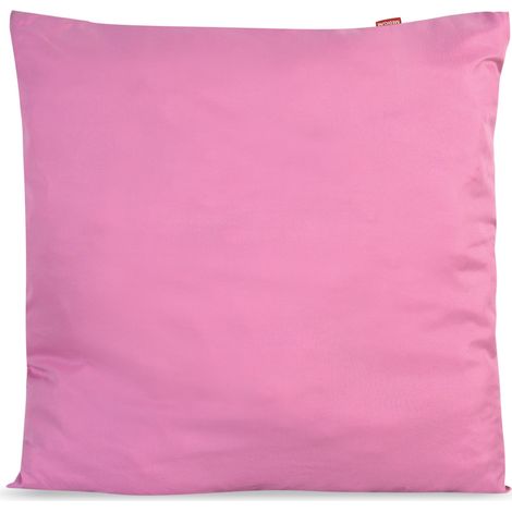 Cuscino 80x80 cm in microfibra anallergica e silicone rosa