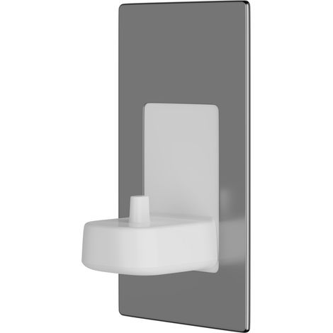 ProofVision Polished Steel In-Wall Electric Toothbrush Charger - PV10P-PS-FR (1/4)