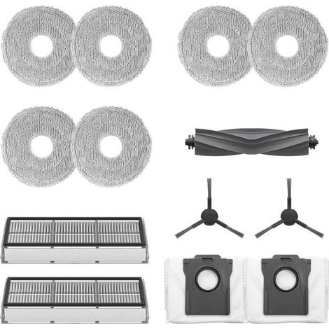 Kit accessoires Dreame L10s Pro Ultra – Brosse principale, latérales, filtres, sacs (1/2)