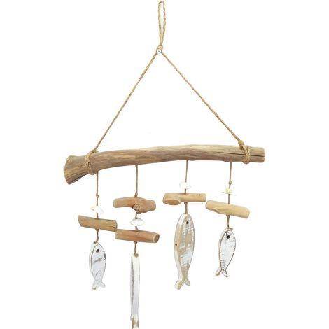 Signes Grimalt Pendent de décoration Blanco 10x38x40cm Hangp Cangong Busk 25973 (1/3)