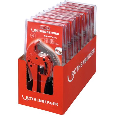 ROTHENBERGER ROCUT TC 42, 0-42mm, Display, 10 pièces - 052000D